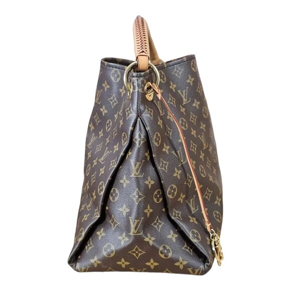 LOUIS VUITTON ARTSY MM Authentic Monogram Tote Hobo LV Bag Shoulder Authentic LV - Picture 14 of 16